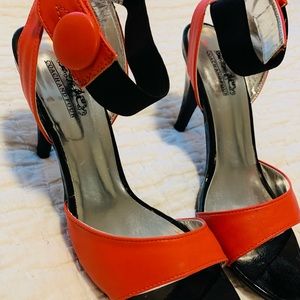 Coach and Four Pink Heels; Size: 7.5